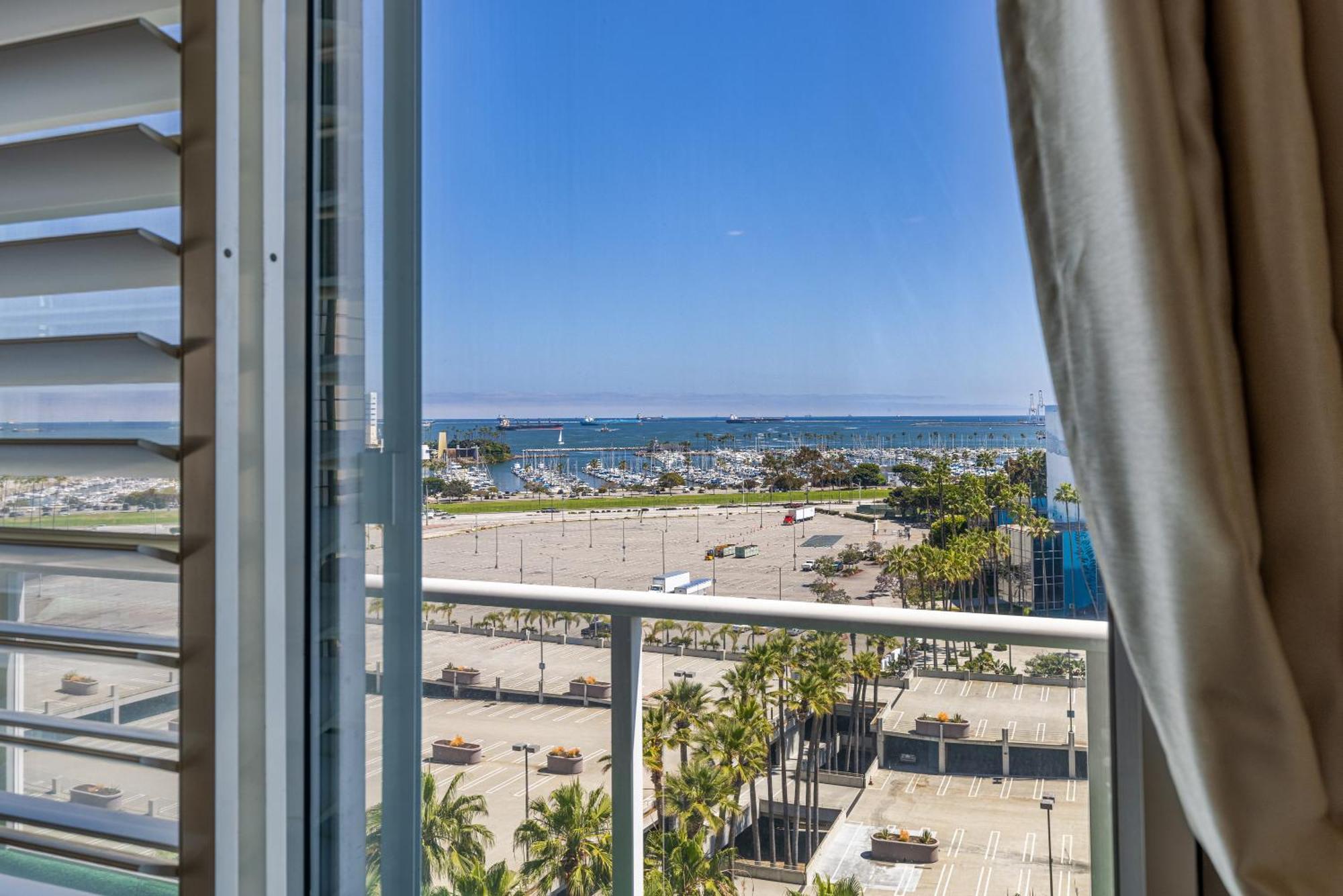 דירות 'לונג ביץ 2 Bed Ocean View Balconys Corner Unit Lb Convention Center מראה חיצוני תמונה